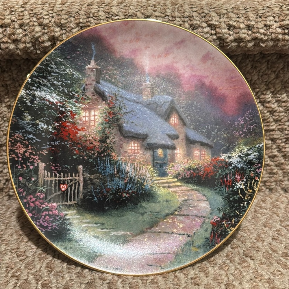 Thomas Kinkade Rose Garden Cottage